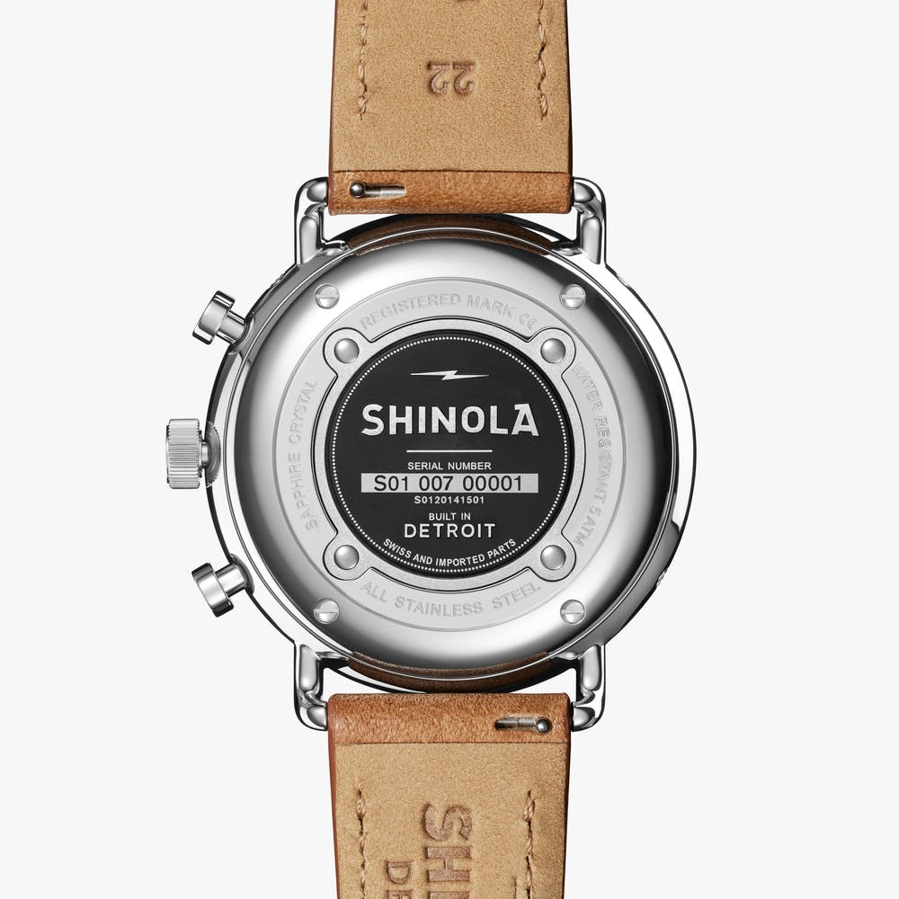The Canfield Sport 45mm in White - Image 3